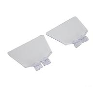 for Transparent Bench Grinder Safety Power Shields Abs Eye Protector Replacement Set Compatible Having 125Mm Bench Type Guard 2Pcs Workshop Grinders Gadget Protection