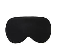 for Travel Double-Sided Mulberry Silk Sleep Mask - Breathable Light Blocking Eye Cover for Travel & Home Use Silk Sleep Mask for Women(Black)