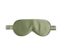 for Travel Mulberry Silk Sleep Mask for Man and Woman Eye Cover Large Blindfold for Total Blackout Size 20X8.5cm Silk Sleep Mask for Women(Pea Green)