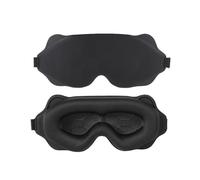 for Travel Pink Contour Sleep Mask - Adjustable Light-Blocking Eye Cover, Breathable Travel-Friendly Design & Pressure-Free Comfort Silk Sleep Mask for Women(Gray)