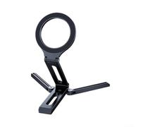For Travel Sized Magnetic Phone Tripod with Adjustable Angles and Easy Handling (Black)
