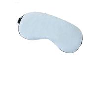 for Travel Sleep Light Blocking Eye Mask and Gel Cold Ice Pack Double-Sided Ice Silk Warm Cool Sleep Eye Mask for Travel Sleeping Silk Sleep Mask for Women(Light Blue,Eye mask only-no Gel)