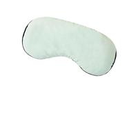 for Travel Sleep Light Blocking Eye Mask and Gel Cold Ice Pack Double-Sided Ice Silk Warm Cool Sleep Eye Mask for Travel Sleeping Silk Sleep Mask for Women(Light Green,Eye mask only-no Gel)
