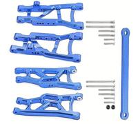 For Trax-xas For SLASH 2WD Upgrade Parts Front And Rear Arm Three-Piece Set #3631#2555(Blau)