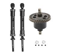 For Traxxas 1/10 For Slash 4X4 For Slash For Rustler For VXL For Stampede 4X4 For VXL Front Rear Drive Shaft Gear Differential Set RC Car Accessories RC Car Drive Shafts(Rear)