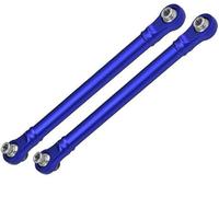 for Traxxas 1/8 MAXX Slash 1/10 Maxx Alloy Aluminium Steering Toe Links Replace 8948 - Blue