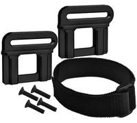 for Traxxas 1/8 MAXX Slash Sledge Alloy Aluminium Tall Battery Holder Mount Hold Down - Black