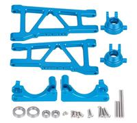 For Traxxas For Bl-2S For Slash 4X4 4Wd 1/10 Rc Car Cnc Aluminum Full Front Rear Axle Kit Motor Pieces Upgrade Repair Modify Parts RC Replacements Spare