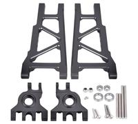 For Traxxas For Bl-2S For Slash 4X4 4Wd 1/10 Rc Car Cnc Aluminum Full Front Rear Axle Kit Motor Pieces Upgrade Repair Modify Parts RC Replacements Spare