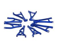 For Traxxas For E-Revo 2.0 For VXL 86086-4 1/10 8Pcs Alloy Front Rear Upper Lower Suspension Arms Set 8631 8632 8633 8634 RC Car Part Upper Lower Swing Arms