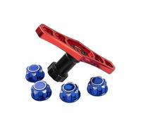 For Traxxas For E X-Maxx For E-Revo For Summit 1/8 Scale Monster RC Car Wheels 1Pc Aluminum 17Mm Hex Wheel Nuts Adapter Kit Upgrade Parts Rc Upgrade Model