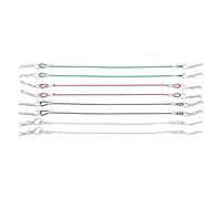 For Traxxas For HSP For Arrma For Axial For Redcat 1/8 1/10 Rc Car 8Pcs Metal Clip R Pin Rod With Steel Anti-Lost Rope Upgrade Parts RC Replacements Spare