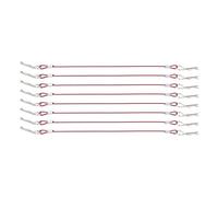 For Traxxas For HSP For Arrma For Axial For Redcat 1/8 1/10 Rc Car 8Pcs Metal Clip R Pin Rod With Steel Anti-Lost Rope Upgrade Parts RC Replacements Spare
