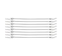 For Traxxas For HSP For Arrma For Axial For Redcat 1/8 1/10 Rc Car 8Pcs Metal Clip R Pin Rod With Steel Anti-Lost Rope Upgrade Parts Component
