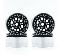 For Traxxas For Hsp For Redcat For WRAITH For Tamiya For Axial For SCX10 D90 For HPI 1/10 RC Car Metal 4PCS 1.9 Beadlock Wheel Rim Hub Parts RC Replacements Spare