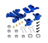 For Traxxas For Slash 4WD For VXL 1/10 Metal Steering Cup Blocks Caster Stub Axle Carriers Set RC Car Parts Replacement And Use Steering knuckle
