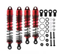 For Traxxas For Slash 4x4 For Vxl 2wd For Rustler For Hoss For Stampede 1/10 4 Pcs Metal Front Rear Shock Absorbers Rc Car Parts RC Shock Damper