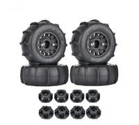 For Traxxas For Slash For Arrma For Senton 1/8 1/10 Rc Car 4Pcs 116mm Short Course Truck Sand Tire With 12mm 14mm 17mm Wheel Hex Upgrade Parts RC Replacements Spare