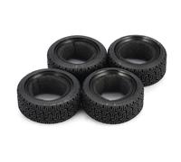 For Traxxas For Tamiya For HPI For Kyosho For Racing For HSP 1/10 Medium Grain Drift 4pcs RC On-road Car Tension Tire 48mm Wheels Parts Rc Upgrade Model