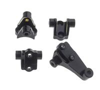 For Traxxas For TRX4 1/10 4pcs Brass Front And Rear Axle Mount Set Suspension Links Stand Holder 8227 RC Crawler Car Upgrade Parts RC Upgrade Parts