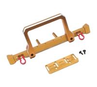 For Traxxas For TRX4 For Wrangler 1/10 Rc Metal Front Bumper Part | Metal Front Bumper Winch Ready, RC Car Upgrades Modification Parts, Impact Cushioning, Easy Install. RC front bumper