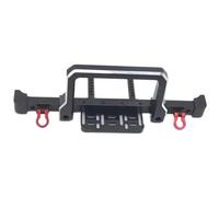 For Traxxas For TRX4 For Wrangler 1/10 Rc Metal Front Bumper Part | Metal Front Bumper Winch Ready, RC Car Upgrades Modification Parts, Impact Cushioning, Easy Install. RC front bumper