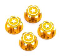 For Traxxas For X-Maxx For Summit For E-Revo 1/8 4PCS Aluminum 17mm Hex Wheel Nuts For Buggy RC Truck Upgrade Modification Parts Rc Accessories
