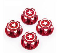 For Traxxas For X-Maxx For Summit For E-Revo 1/8 4PCS Aluminum 17mm Hex Wheel Nuts For Buggy RC Truck Upgrade Modification Parts Rc Accessories
