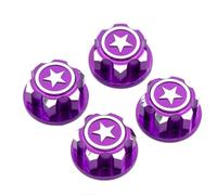 For Traxxas For X-Maxx For Summit For E-Revo 1/8 4PCS Aluminum 17mm Hex Wheel Nuts For Buggy RC Truck Upgrade Modification Parts Rc Accessories
