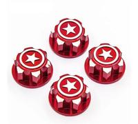 For Traxxas For X-Maxx For Summit For E-Revo For Buggy 1/8 4Pcs Aluminum 17mm Hex Wheel Nuts RC Car Upgrade Parts Accessories