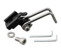 For TREK Bike Front Fork Led Light Bracket Securely Mount For Cateye, For Blackbird, For Enfitnix Lights (B03B10)