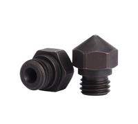 For Trianglelab for MK10 Hardened steel Nozzle ID:2.0 Micro for swiss Hotend M7 Thread for wanhao for Flashforge for qidi Tech for dremel 3D Printer(For MK10 ID2.0 0.4MM)