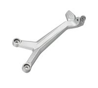 For Trident 660 2021 2022 2023 2024 Passenger Foot Pedals Holder Footpeg Kit Motorcycle Rear Footrest Bracket Motorcycle Footpegs(1 Silver on the left)
