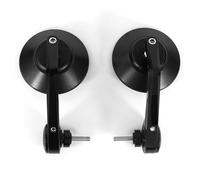 For Triumph 2006-2018 SCRAMBLER 2006 2008 2011 2013 2015 2016 Motorcycle Accessories Bar End Mirror Bar Rearview Side Mirrors Compatible Parts(Black)