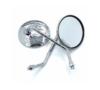 For Triumph DAYTONA 955i SPEED TRIPLE SRINT ST SPRINT TT600 Universal Motorcycle Back Side Mirrors Motorbike Rear View Mirror 8mm 10mm Compatible Parts(Chrome 8mm)