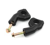 For Triumph For Bobber For T100 For T120 Motorcycle Accessories Handlebar Bar Riser Clamps Adapter Speed Twin Black Raise The Handlebars Motorbike Handlebar Mount Clamp Lifter(Silver)