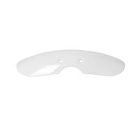For Triumph For Bonneville T100 For Scrambler For Thruxton 900 01-16 Motorcycle Front Fender Mud Flap Guard Mudguard Protector Cover(White)