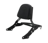 For Triumph For Bonneville T120 T100 Street Twin For Scrambler 2017-2022 Motorcycle Cushion Passenger Backrest Luggage Rack Rear Backrests(Black)