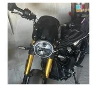 For Triumph For Speed 400 For Scrambler 400X 400 X 2024 Motorcycle Accessories Wind Deflectors Windshield WindScreen Viser Visor Gray Motorcycle Windshield Windscreen(Black)