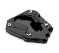For Triumph For Tiger 1200 For Pro For Explorer For Not Rally 2022-2025 CNC Side Stand Base Extender Plate Support Extension Widener POMPOMPUR(Black)