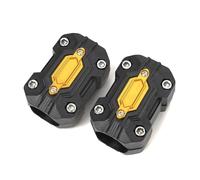 For Triumph For Tiger 800 900 GT For PRO Rally 1200 For Explorer 1050 Motorcycle Engine Guard Bumper Protector Trim Blocks Motorcycle Engine Guards(Gold)