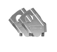 For TRK502X TRK502 TNT135 TNT25N Motorcycle Handlebar Riser | Motorcycle Handbar Rising Accessory Clamp CNC Handle Bar Lift Extend Adapter Mount(Silver 28mm)