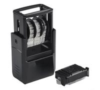 for Trodat 4810 Self-Inking Adjustable Date Stamp with Flip Pad, 20 x 3.8 mm Imprint Area, Black Ink for Office Use - Compatible with for Trodat Mini Dater 4810(English Calendar - Black)