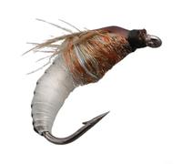 For Trout-Specific Scud Nymph Fly with Hand-Tied Feathers and High Carbon Steel Hook for Precision Presentation and Positive Hookups (10#)