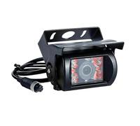 For Truck/Trailer/Pickups/RV 24V Backup Camera Heavy Duty 18 LED IR Night Waterproof Vehicle Rear View Camera Reversing Camera(Camera(4Pin))
