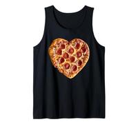 for True Pepperoni Pizza Lovers: “I Love Pepperoni“ Tank Top