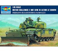 for Trumpeter British Challenger 2 MBT KFOR IN ACTION AT KOSOVO 1/35 tank model kit 00345
