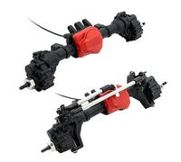 For Trx-4 1/10 Rc Crawler Car Upgrade Parts Axle Complete Front Rear Differential Portal Axle With T-lock RC Axles