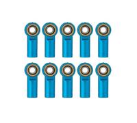For TRX-4 For Axial For SCX10 For Tamiya CC01 1/10 Aluminum M3 CCW Thread Link Rod Joint Ball End Head RC Crawler Car Truck Model RC Repairs Models Spare