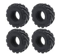 For TRX-4M 1/18 For Axial For SCX24 1/24 Soft Mud For Terrain Rubber Wheel Tires 1.0inch 54/62mm RC Crawler Car Upgrade Parts Accessories RC Accessories(54mm)